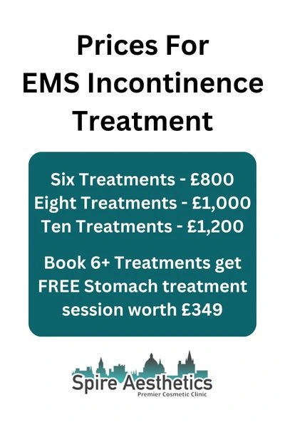 EMS Incontinence Treatment Prices Swansea