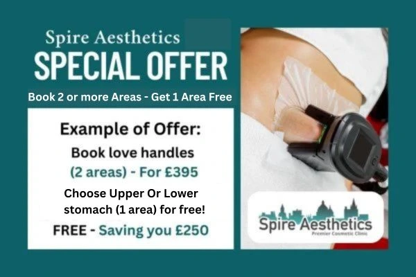 Fat Freezing Promotion Swansea from Spire Aesthetics - Book Today!