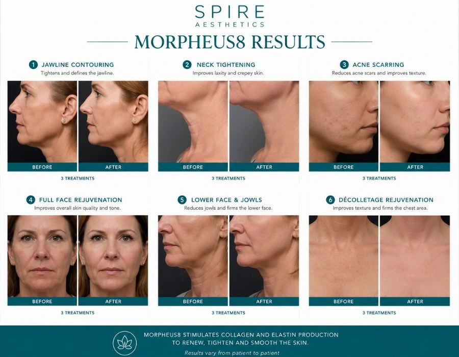 RF Microneedling Skin tightening Swansea results