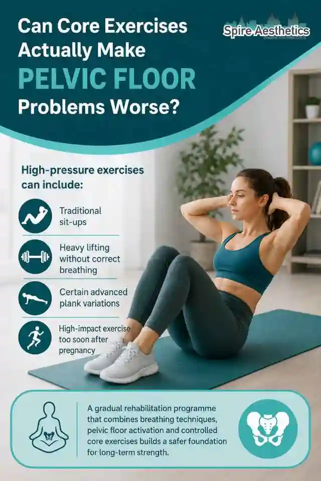Can Strengthening Your Core Alone Actually Make Pelvic Floor Problems Worse Swansea?